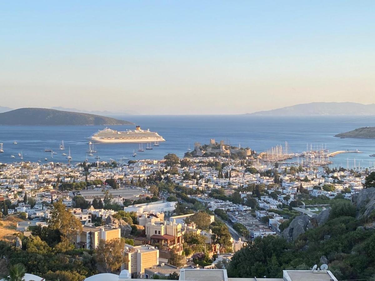 Bodrum Burcu Residence, Magnificent Sea View, Cozy, Free Otopark, Free Wifi Dış mekan fotoğraf