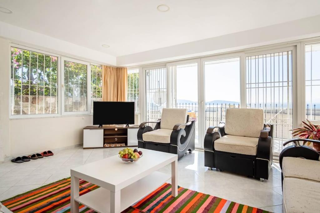 Bodrum Burcu Residence, Magnificent Sea View, Cozy, Free Otopark, Free Wifi Dış mekan fotoğraf