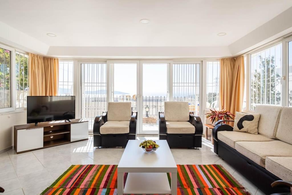 Bodrum Burcu Residence, Magnificent Sea View, Cozy, Free Otopark, Free Wifi Dış mekan fotoğraf